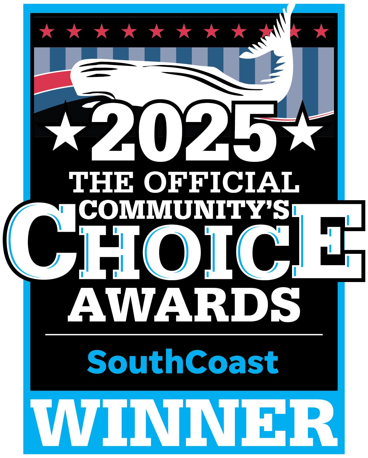 SouthCoast Community Choice Award Winner Logo 2025